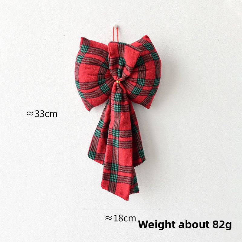 Christmas Bow Christmas Decorations Three-Dimensional