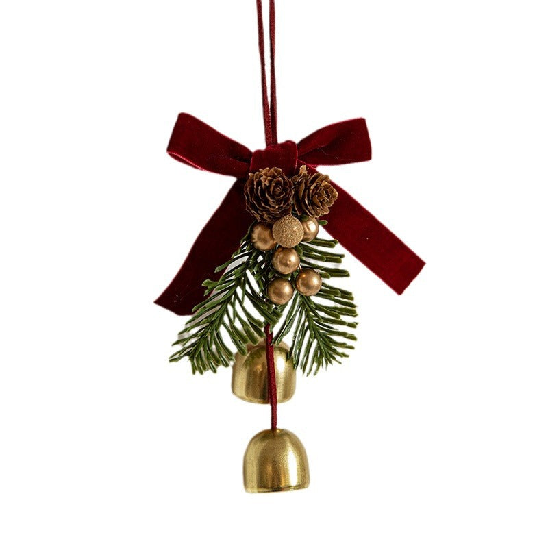 Bell Velvet Bow Ornament