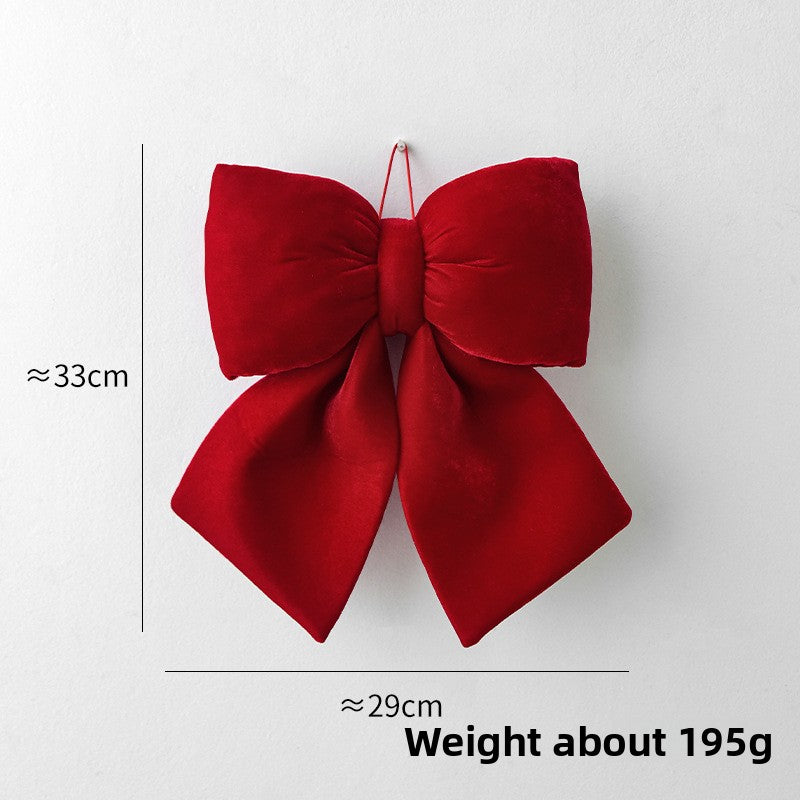 Christmas Bow Christmas Decorations Three-Dimensional