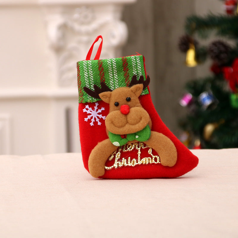Christmas Gift Sock Hanging Bag