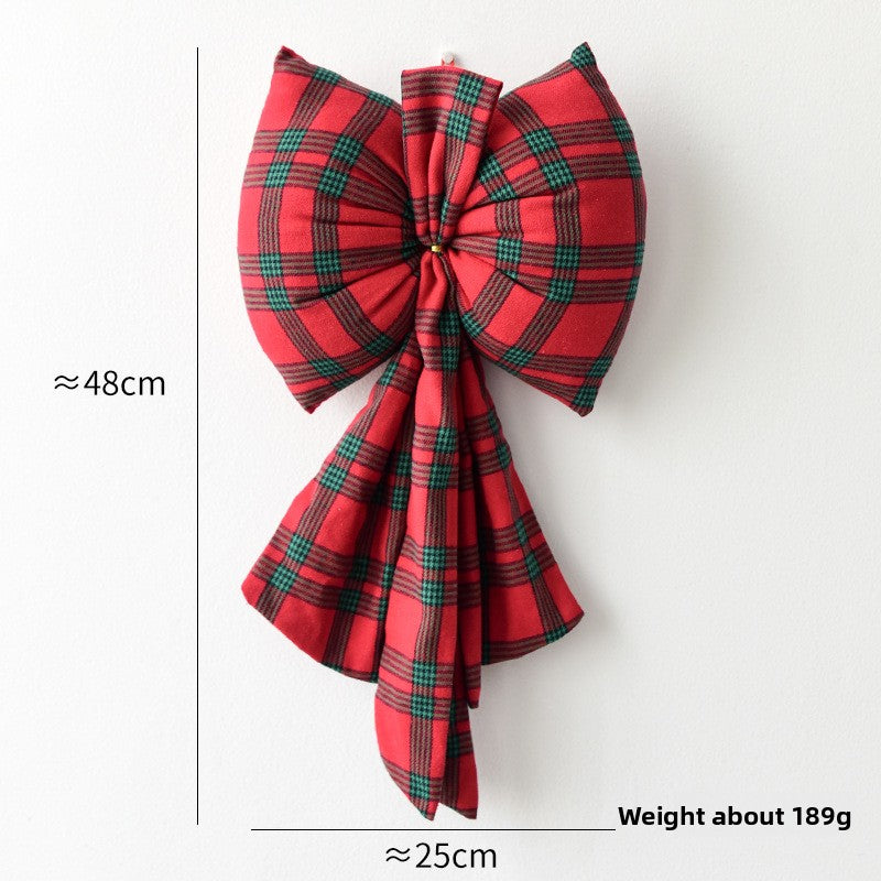 Christmas Bow Christmas Decorations Three-Dimensional